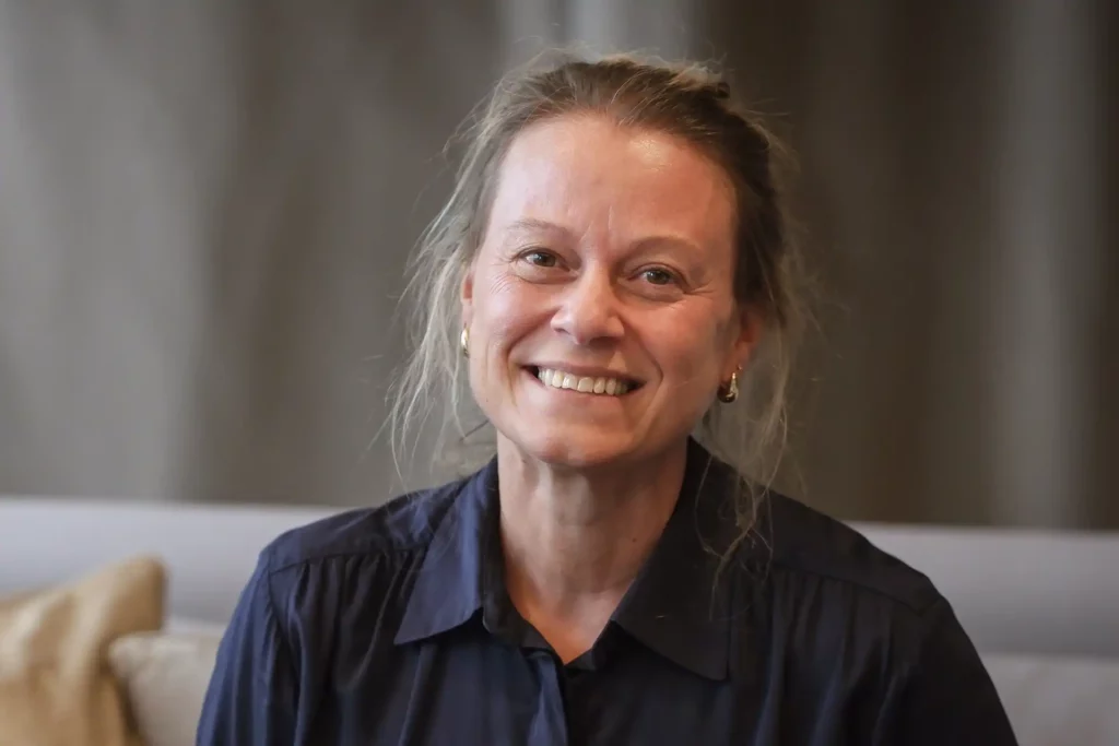 Linda Sthyr, chef för Business control på Hemsö i Stockholm